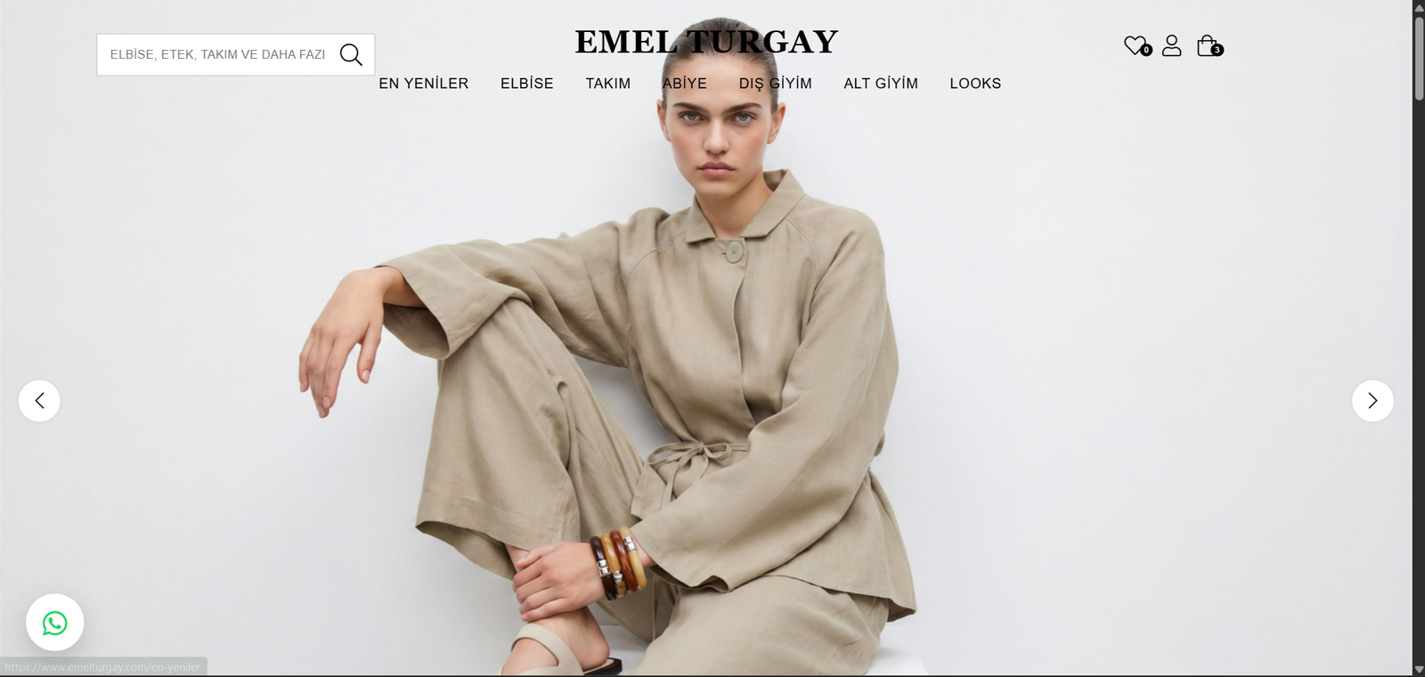 EMEL TURGAY GİYİM ŞİRKETİ proje ekran görüntüsü