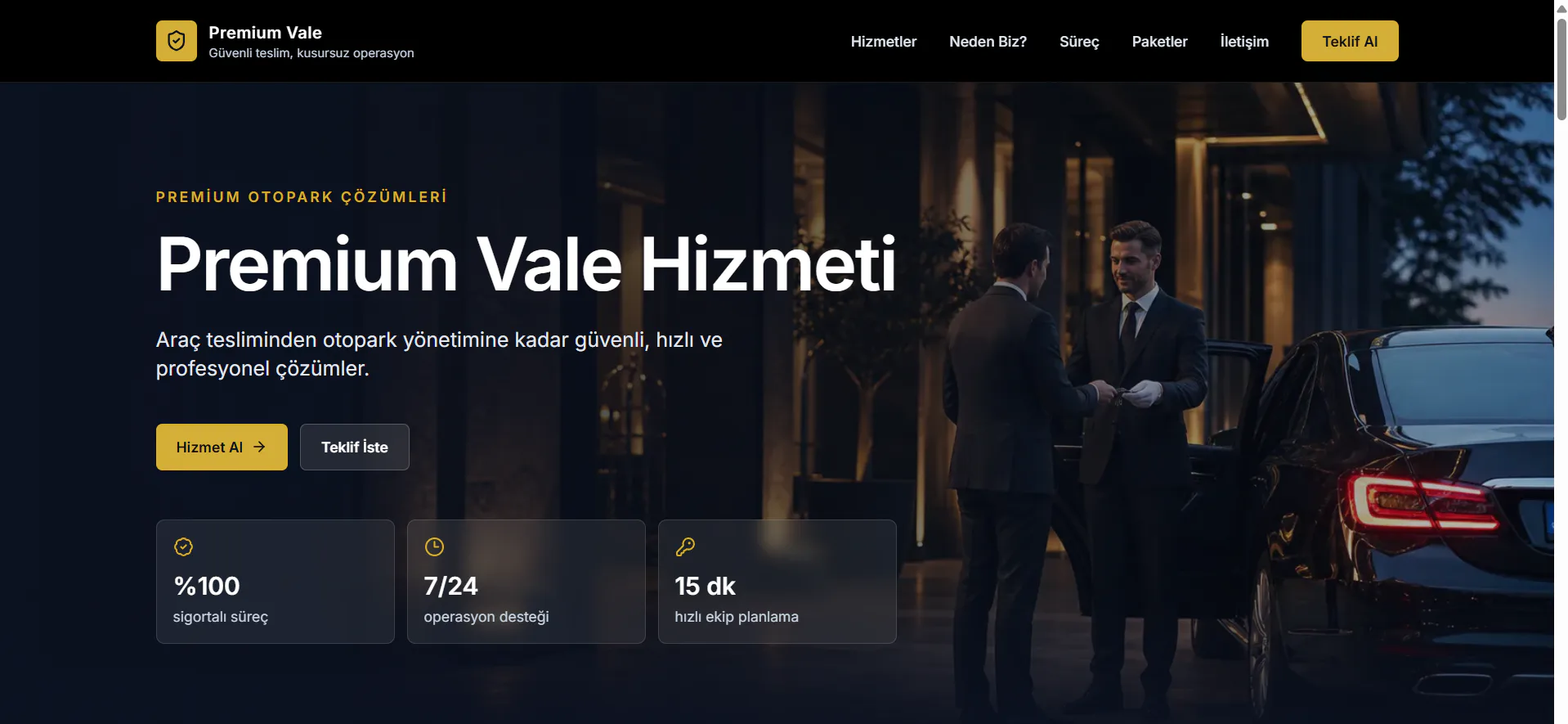 Premium Vale proje ekran görüntüsü